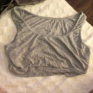 grey sleep top large